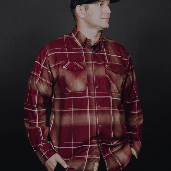 DIXXON Flannel CABERNET Limited Edition Flannel Shirt - Men's M - Picture 8 of 12